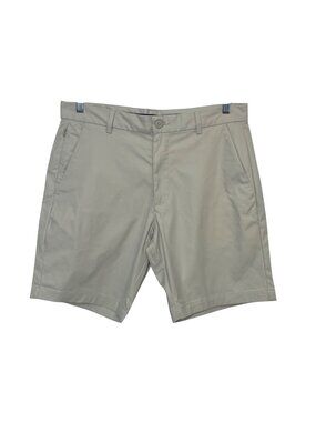 St Johns Bay Classic Shorts Mens Size 34 Beige Casual Summer Golf Casual